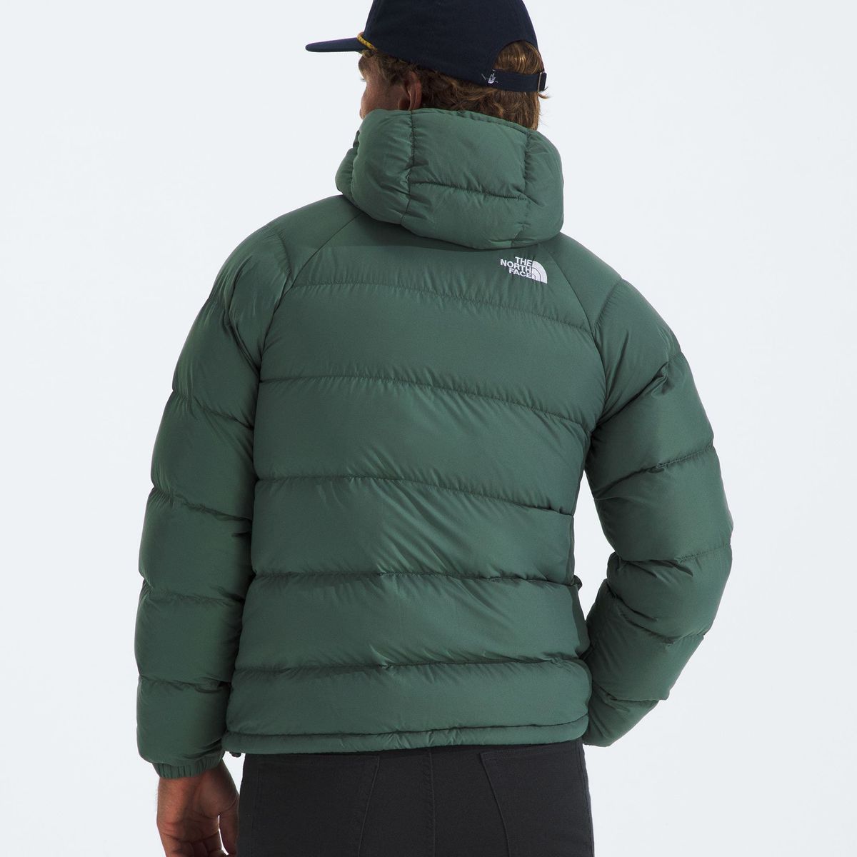 THE NORTH FACE - Chaqueta De Pluma Hydrenalite Hoodie Hombre Verde Oscuro