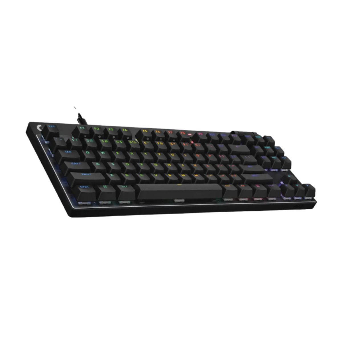 LOGITECH - Logitech G PRO X TKL RAPID, Teclado Gamer Mecánico, USB-C, LIGHTSYNC RGB, Actuación Ajustable, Negro