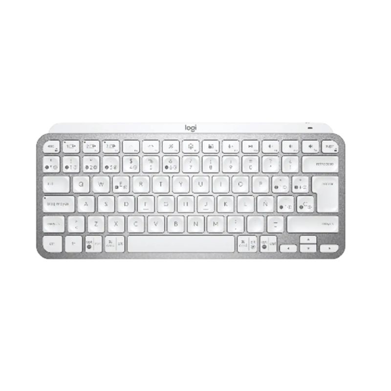 LOGITECH - Teclado Inalámbrico Logitech MX Keys Mini Bluetooth Gris Español