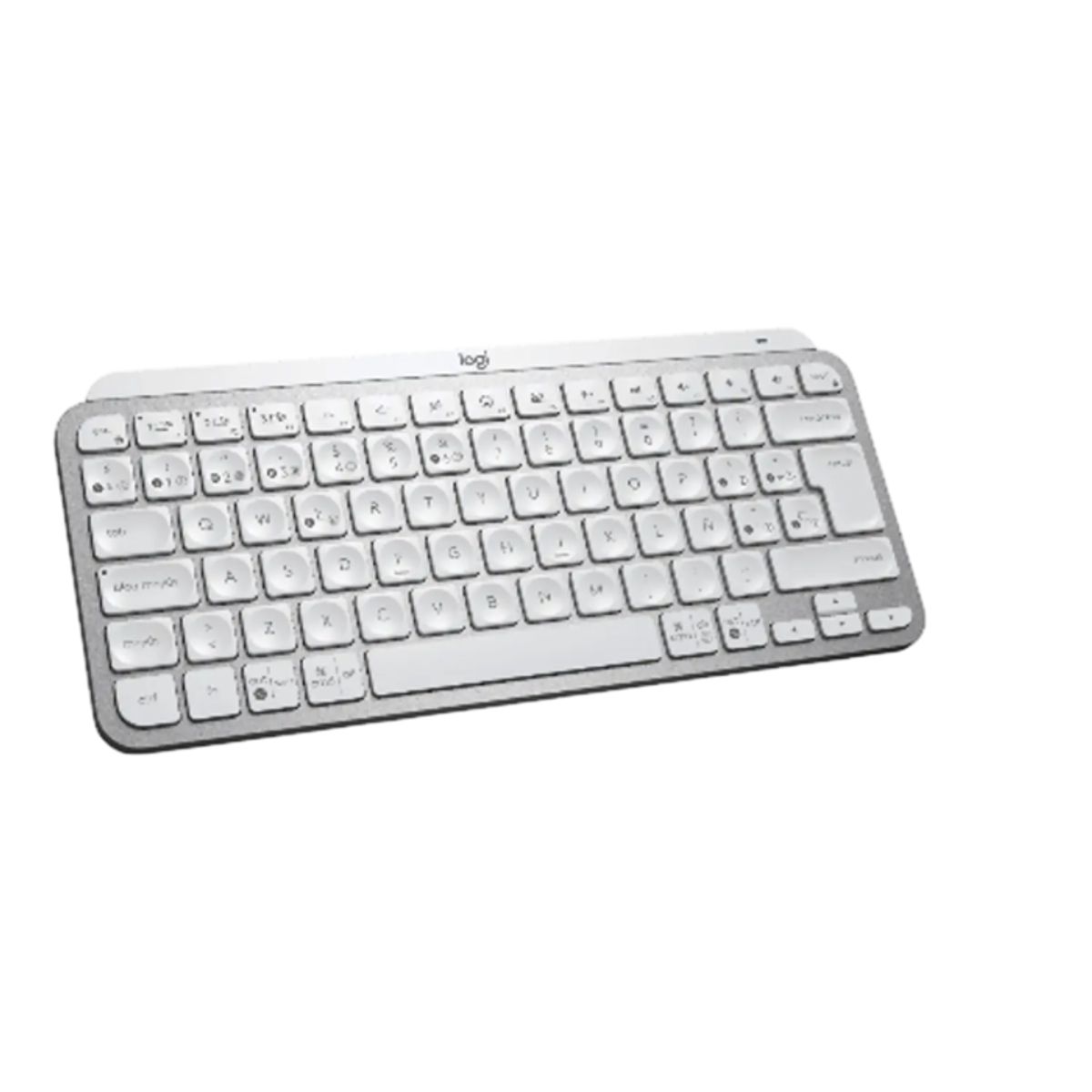 LOGITECH - Logitech MX Keys Mini Wireless Teclado, Bluetooth, Español, Color Gris