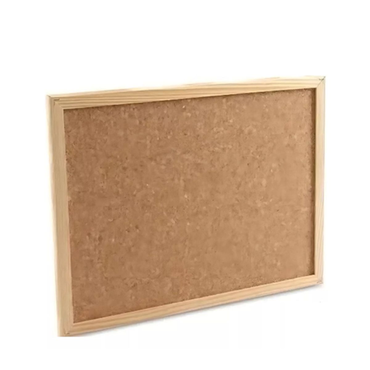 GENERICO - Pizarra Corcho 60x90 Marco Madera Café