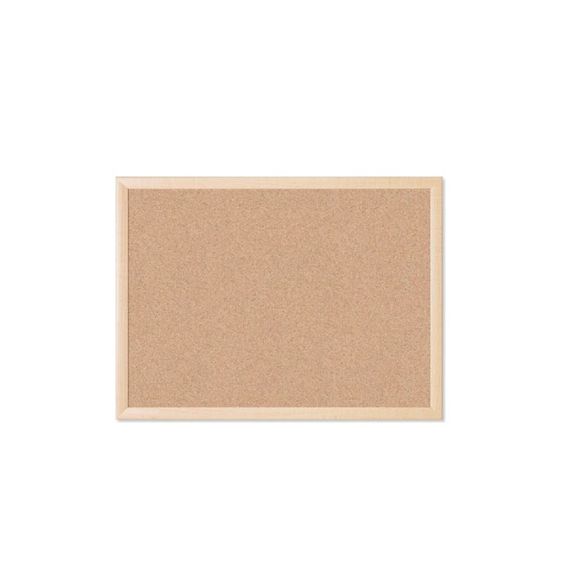 GENERICO - Pizarra Corcho 60x90 Borde Madera Premium+Pack Fijadores