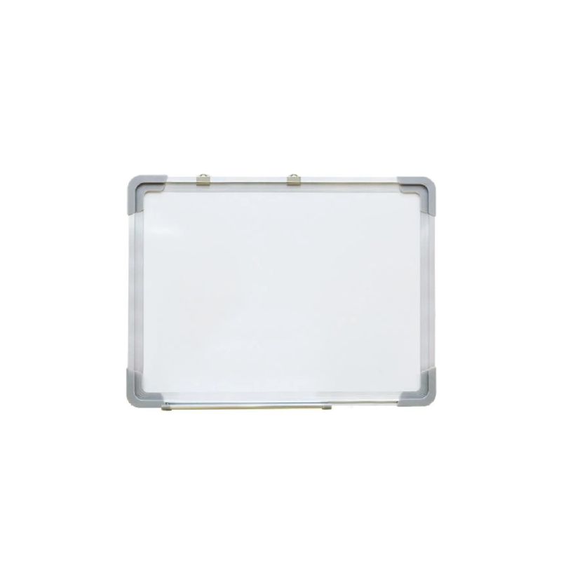 GENERICO - Pizarra Acrílica Blanca Pizarron Aluminio 50x70cm Blanco