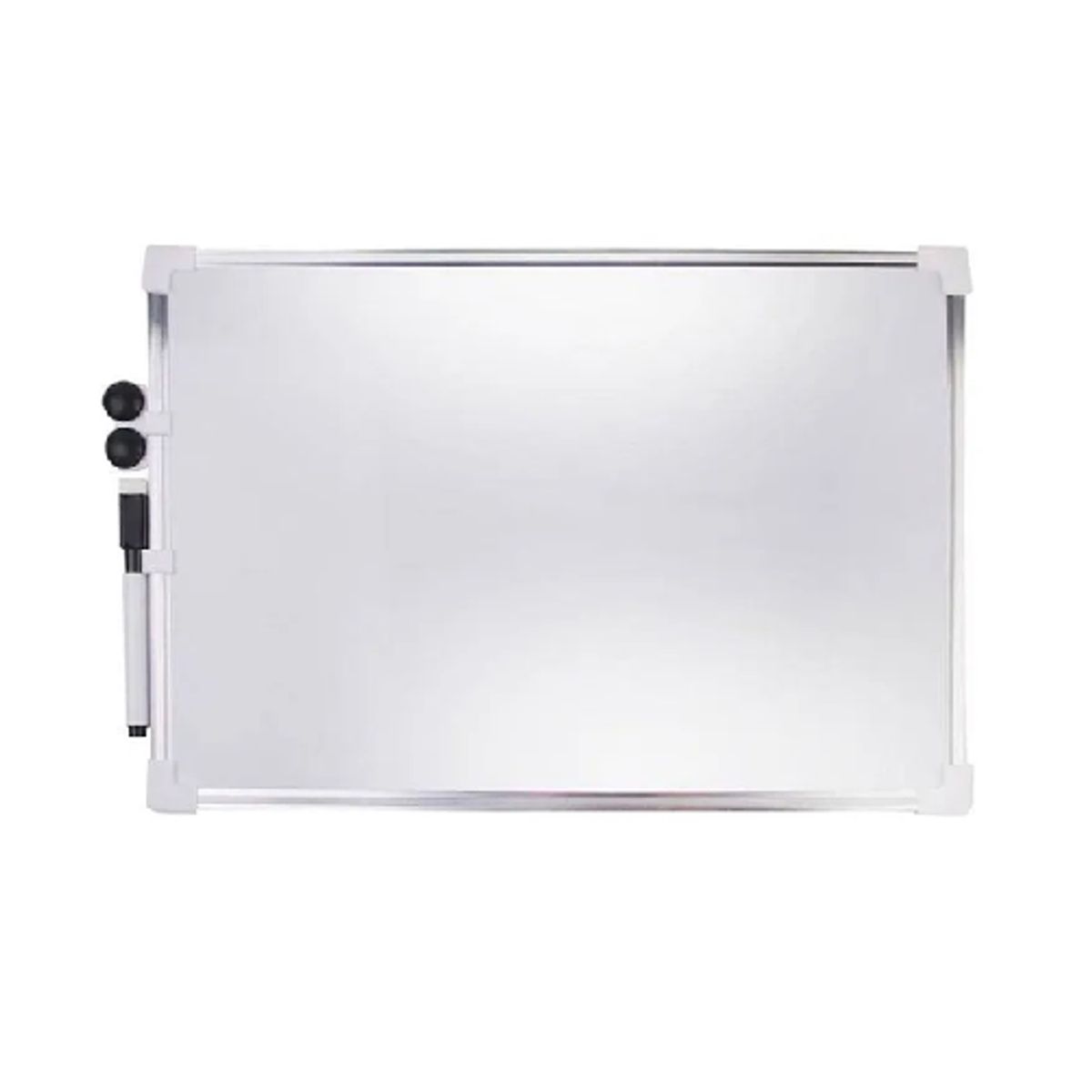 GENERICO - Pizarra Acrílica Blanca Aprendizaje 35x25cm + Plumón Blanco
