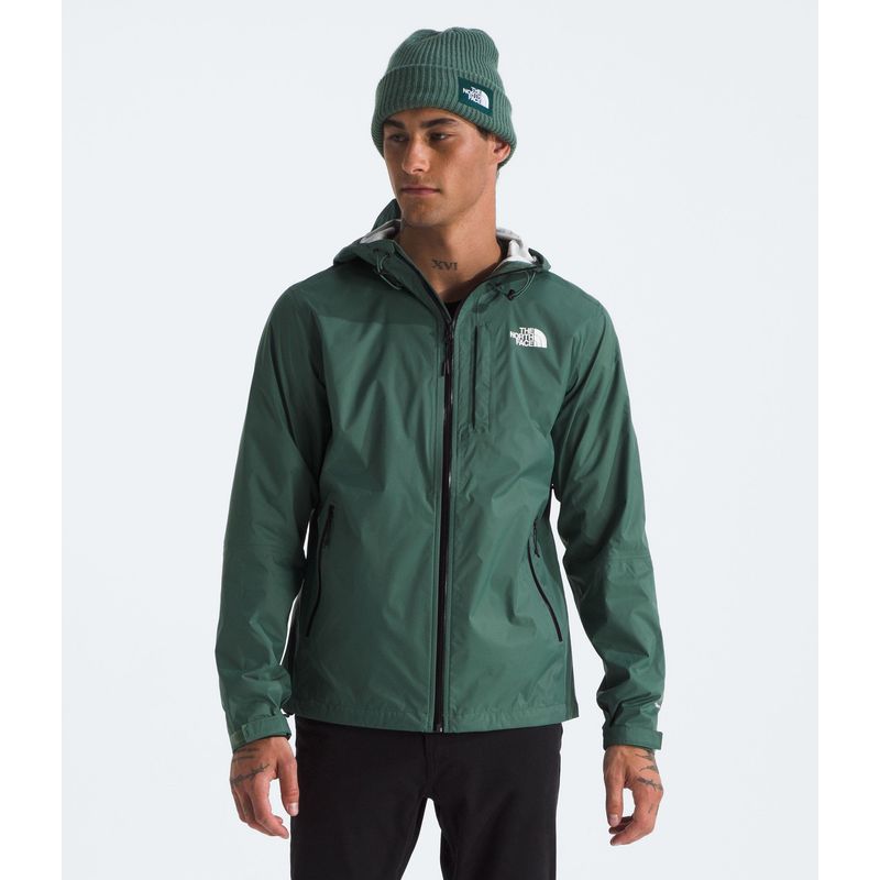 THE NORTH FACE - Chaqueta Impermeable Alta Vista Hombre Verde Oscuro