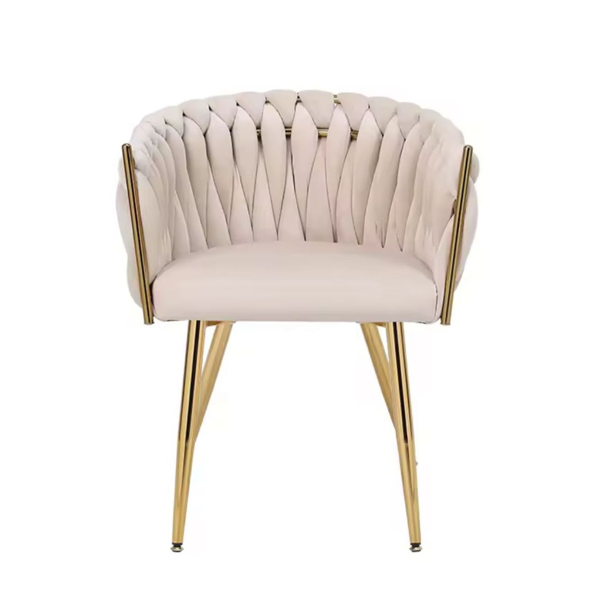 HABITA2 CHILE - Sitial poltrona queen crudo patas doradas