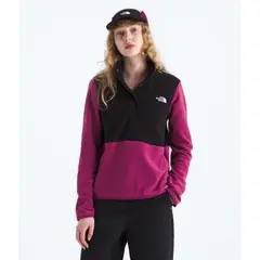 THE NORTH FACE - Polar Glacier ½ Snap Mujer Rosado