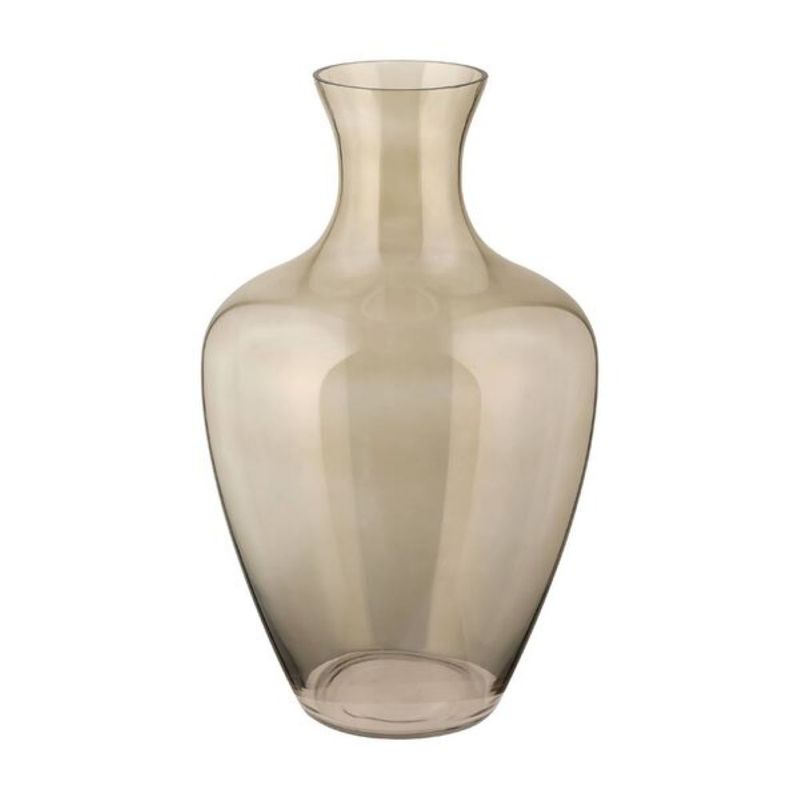 EGLO - Adorno Jarrón de vidrio LONGKALI marrón oscuro Transparente 65×40cm