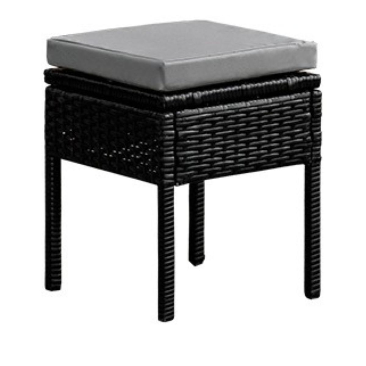 GENERICO - Taburete para terraza cojín impermeable PACK X2