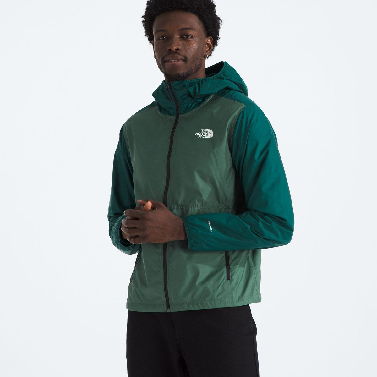 THE NORTH FACE - Chaqueta Cortaviento Cyclone Wind Hombre Verde Oscuro