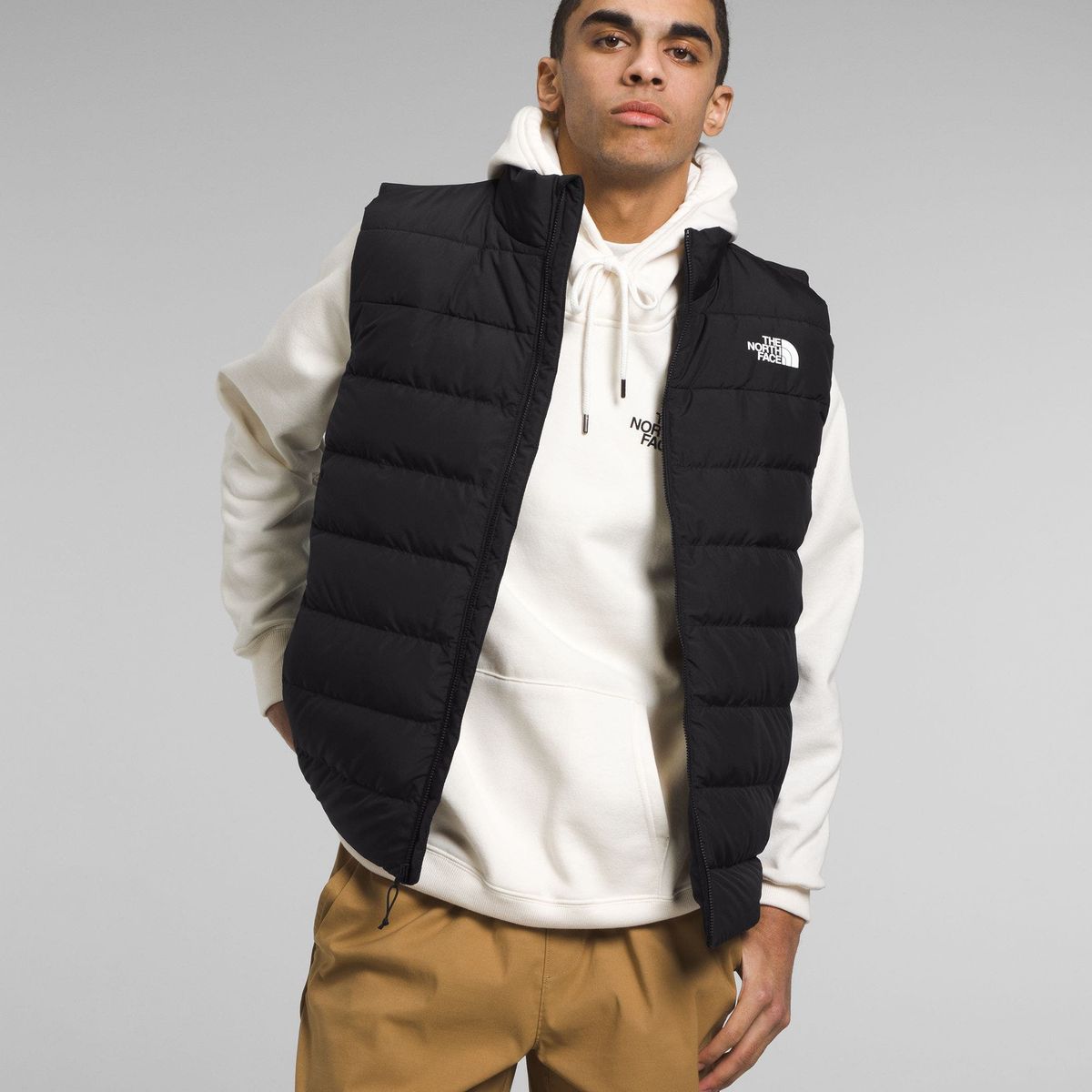 THE NORTH FACE - Chaqueta De Pluma Aconcagua 3 Vest Hombre Negro