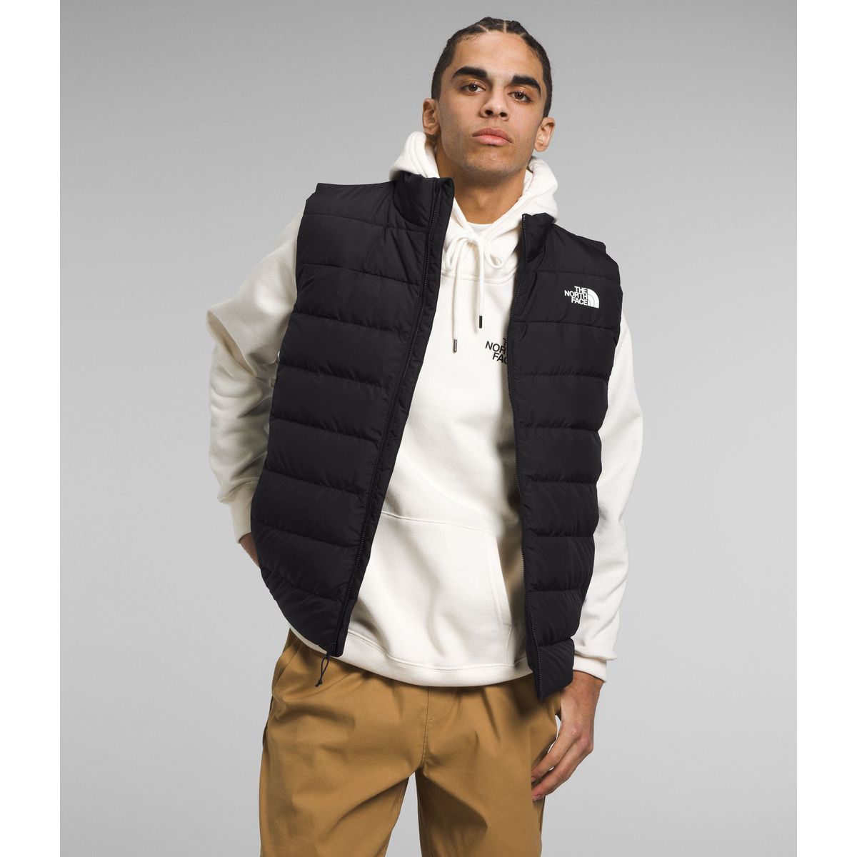 THE NORTH FACE - Chaqueta De Pluma Aconcagua 3 Vest Hombre Negro