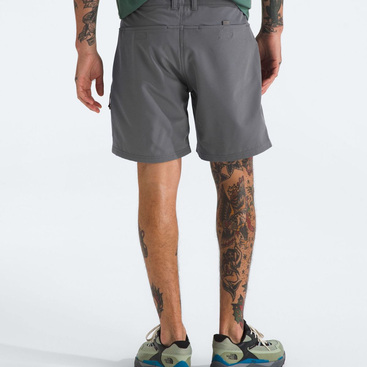 THE NORTH FACE - Short De Trekking Rolling Sun Packable Hombre Gris Oscuro