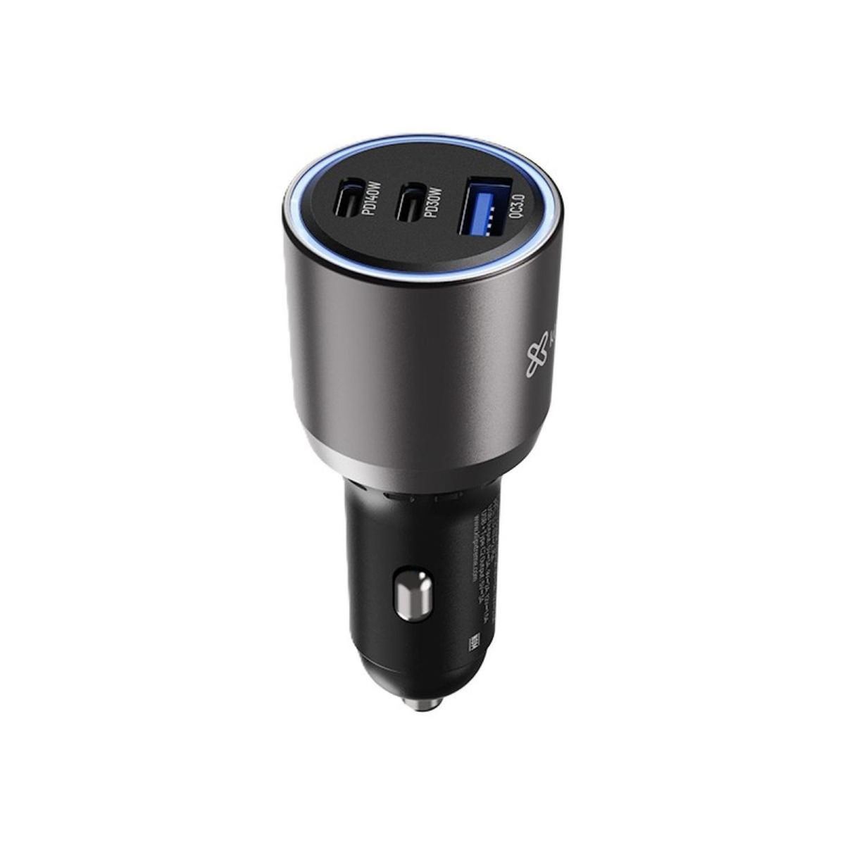 KLIP XTREME - Klip Xtreme Cargador de Auto PowerCar KCC-140 140 USB-C y USB-A 140W