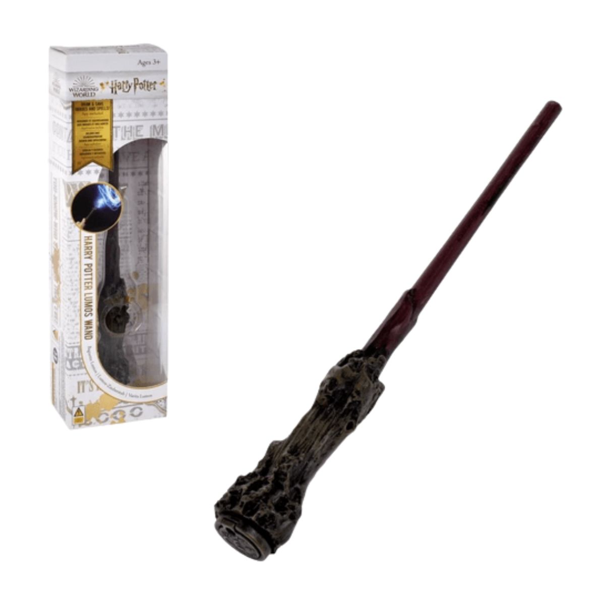 WIZARDING WORLD - Harry Potter Lumos Wand Varita Dibuja en el Aire Aleatorio