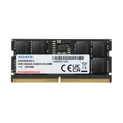 ADATA - Memoria RAM para Notebook 16GB DDR5 5600MTs SO-DIMM Black