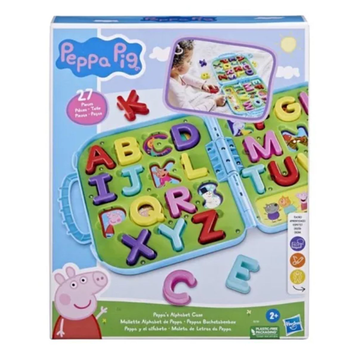HASBRO - Juego Peppa Pig Y Aprende El Alfabeto Abecedario