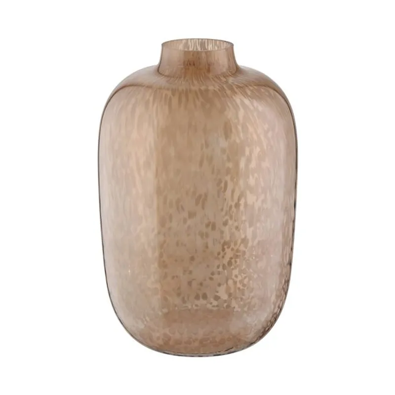 EGLO - Adorno Jarrón de vidrio CULASI Marrón cálido 45×30cm