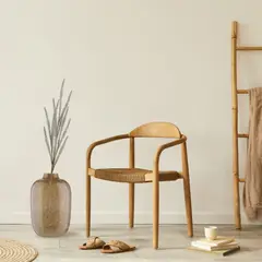 EGLO - Adorno Jarrón de vidrio CULASI Marrón cálido 45×30cm