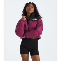 Chaqueta De Pluma 1996 Retro Nuptse Short Mujer Rosado