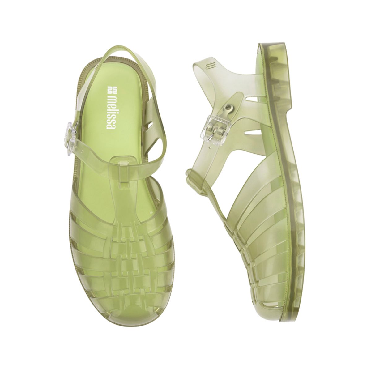 MELISSA - Sandalia Possession Verde Transparente Melissa
