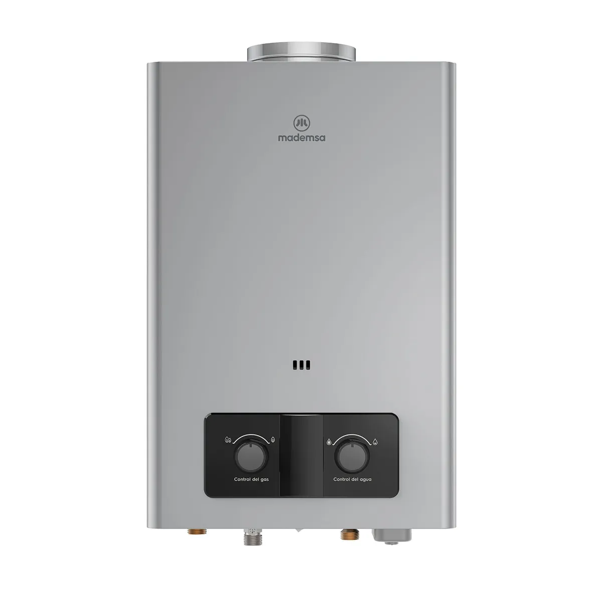 MADEMSA - Calefont Gas Licuado 8 Litros Tiro Natural Ionizado CMN08G.