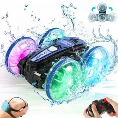 GENERICO - Auto RC Anfibio 2 en 1 con Control de Gestos y Luces LED