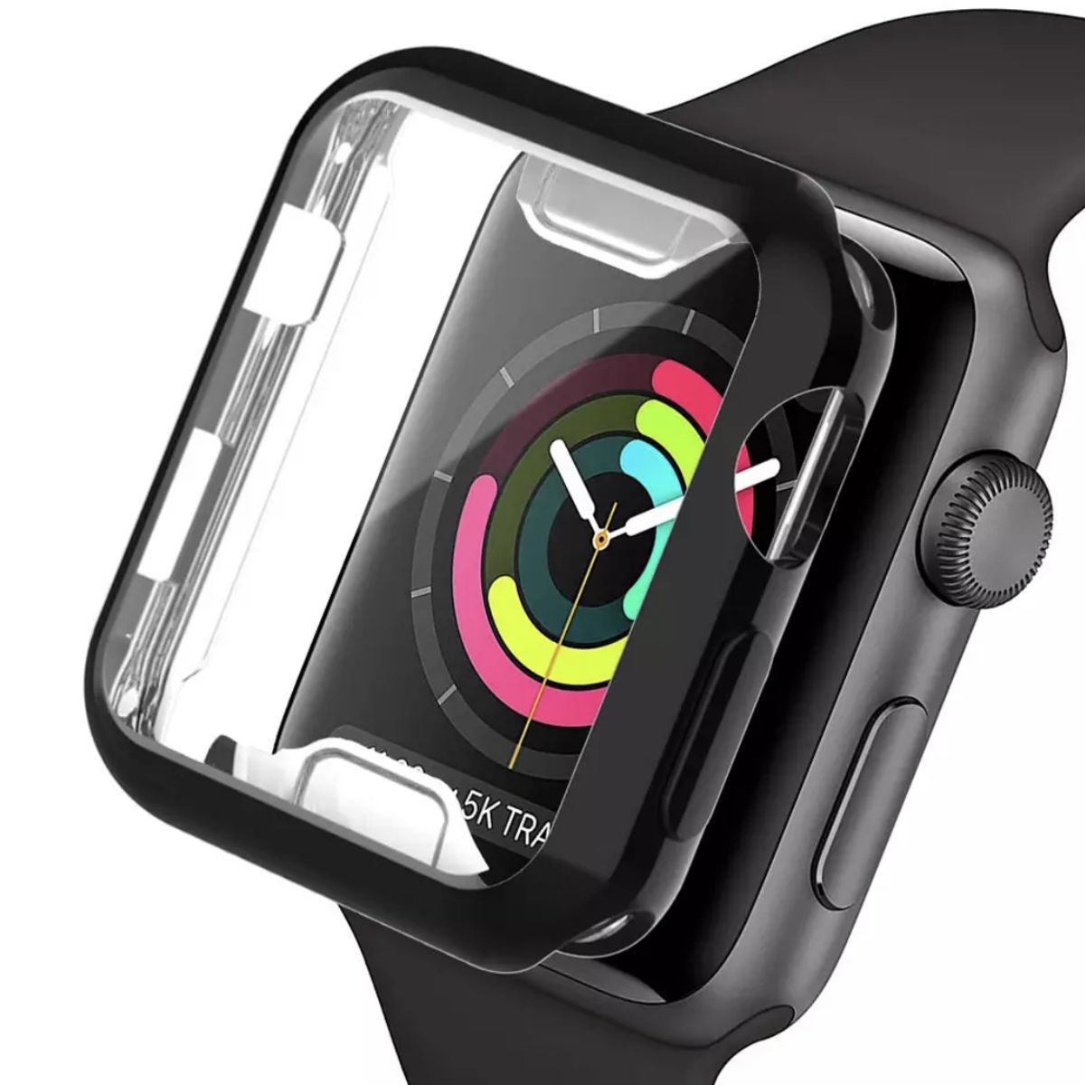 GENERICO - Protector Para Apple Watch Cerrados Metalizados 360° 384041mm