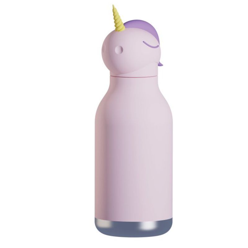 ASOBU - Botella Termica Bestie Unicornio Asobu Rosado 460 ml