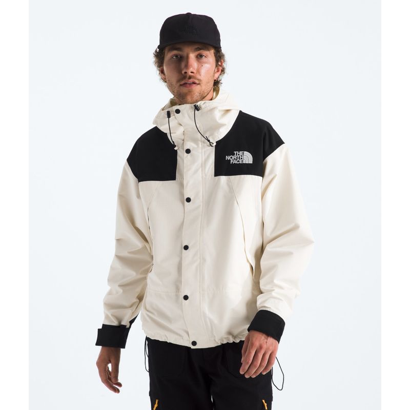 THE NORTH FACE - Chaqueta Impermeable Dryvent Mono Mountain Hombre Blanco Invierno