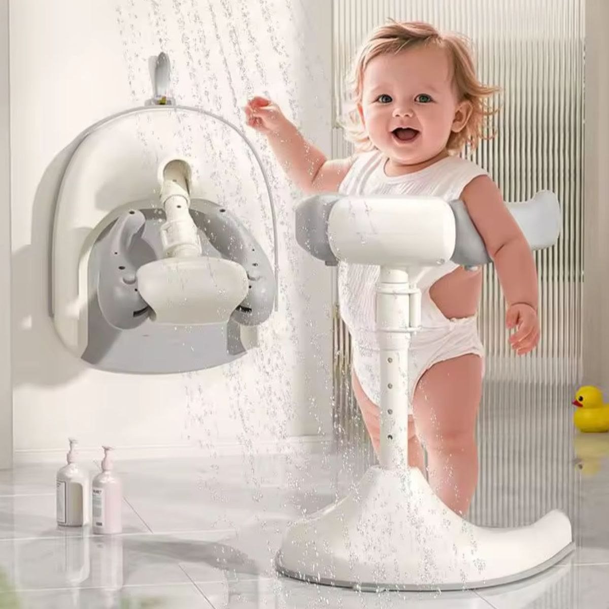 GENERICO - Soporte De Ducha Ajustable Para Bebes Soporte De Baño