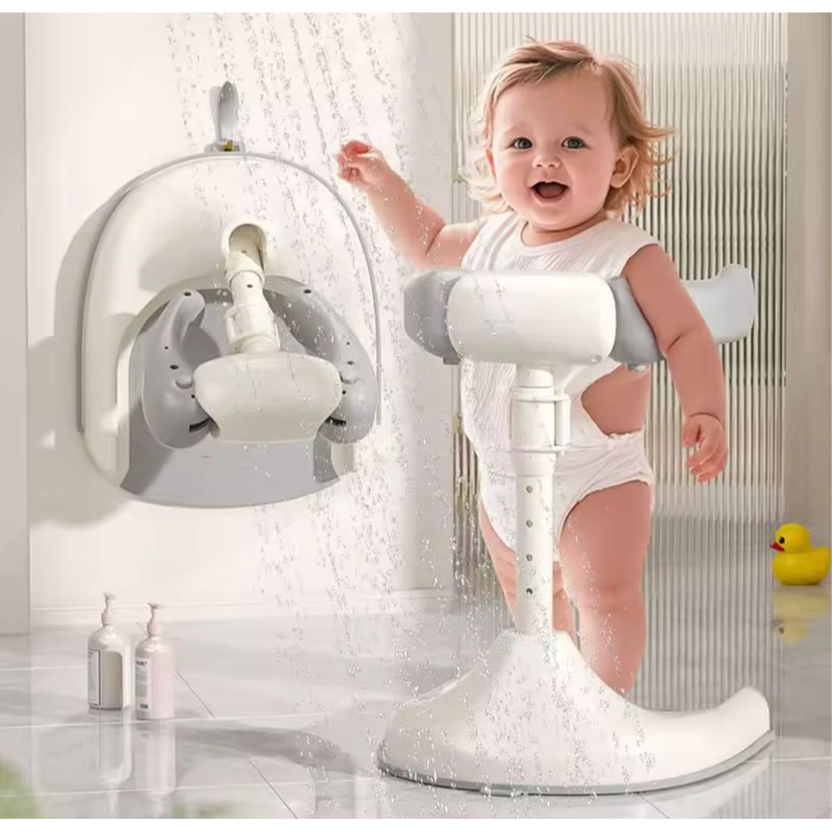 GENERICO - Soporte De Ducha Ajustable Para Bebes Soporte De Baño