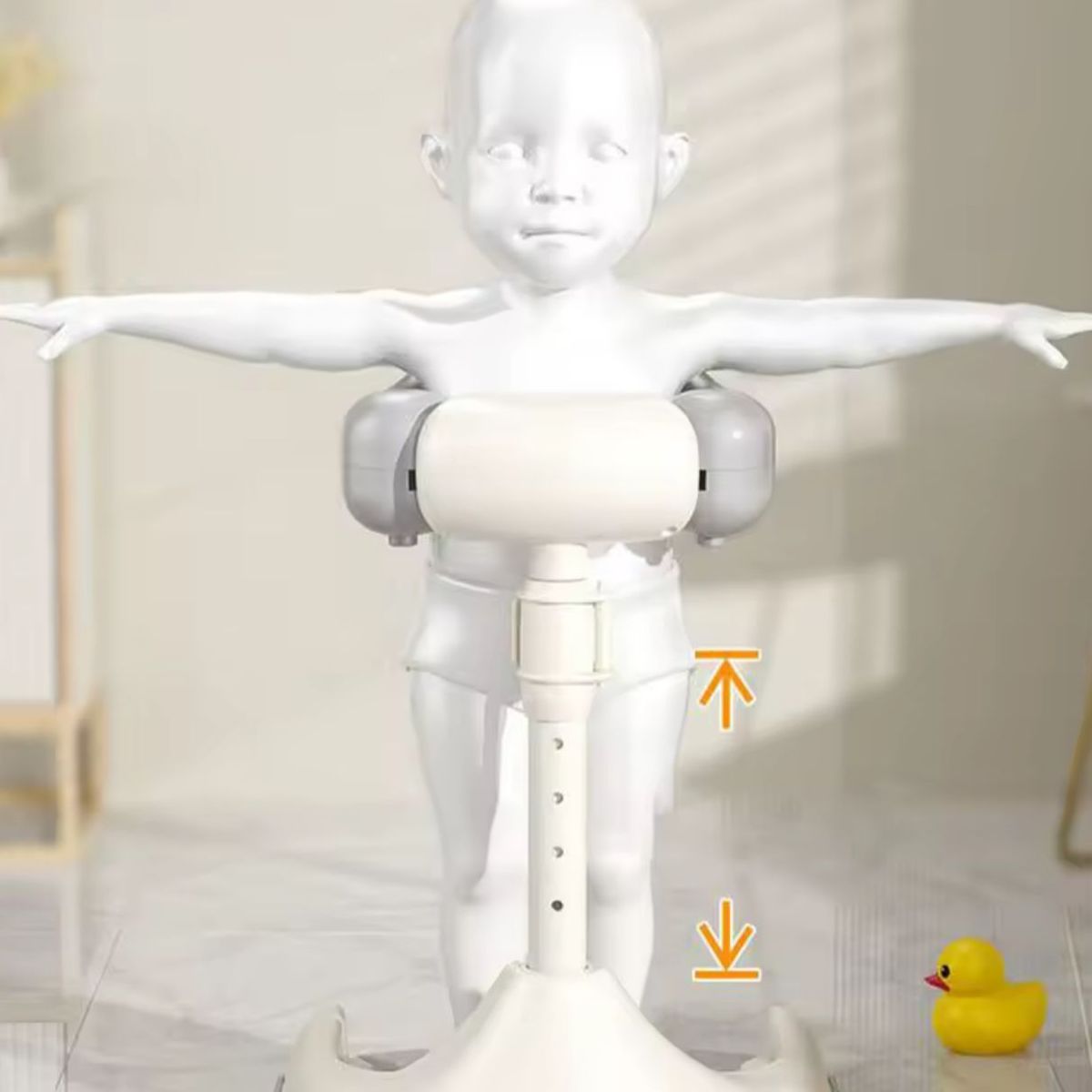 GENERICO - Soporte De Ducha Ajustable Para Bebes Soporte De Baño