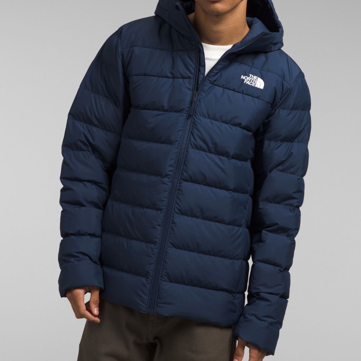 THE NORTH FACE - Chaqueta De Pluma Aconcagua 3 Hoodie Hombre Azul Marino
