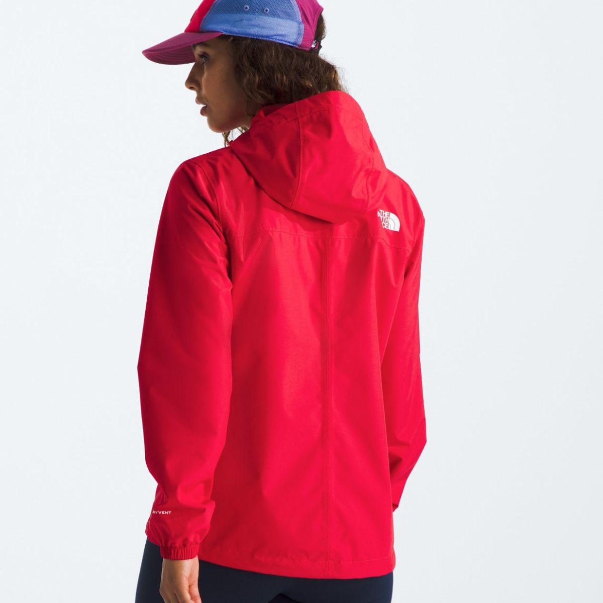 THE NORTH FACE - Chaqueta Impermeable Antora Mujer Rojo
