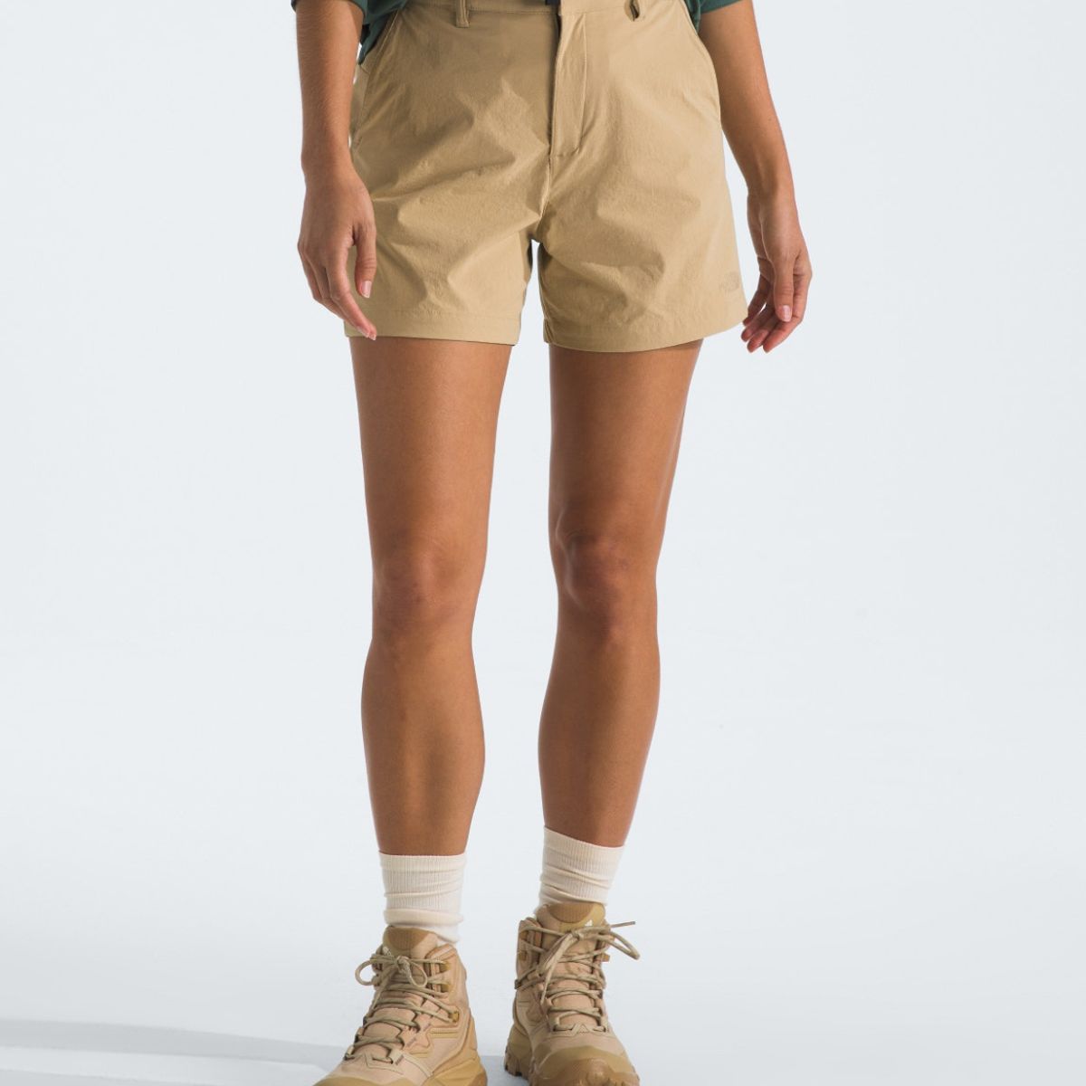 THE NORTH FACE - Short De Trekking Basin Mujer Café Claro
