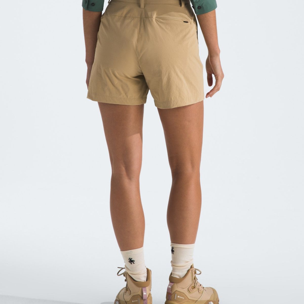 THE NORTH FACE - Short De Trekking Basin Mujer Café Claro