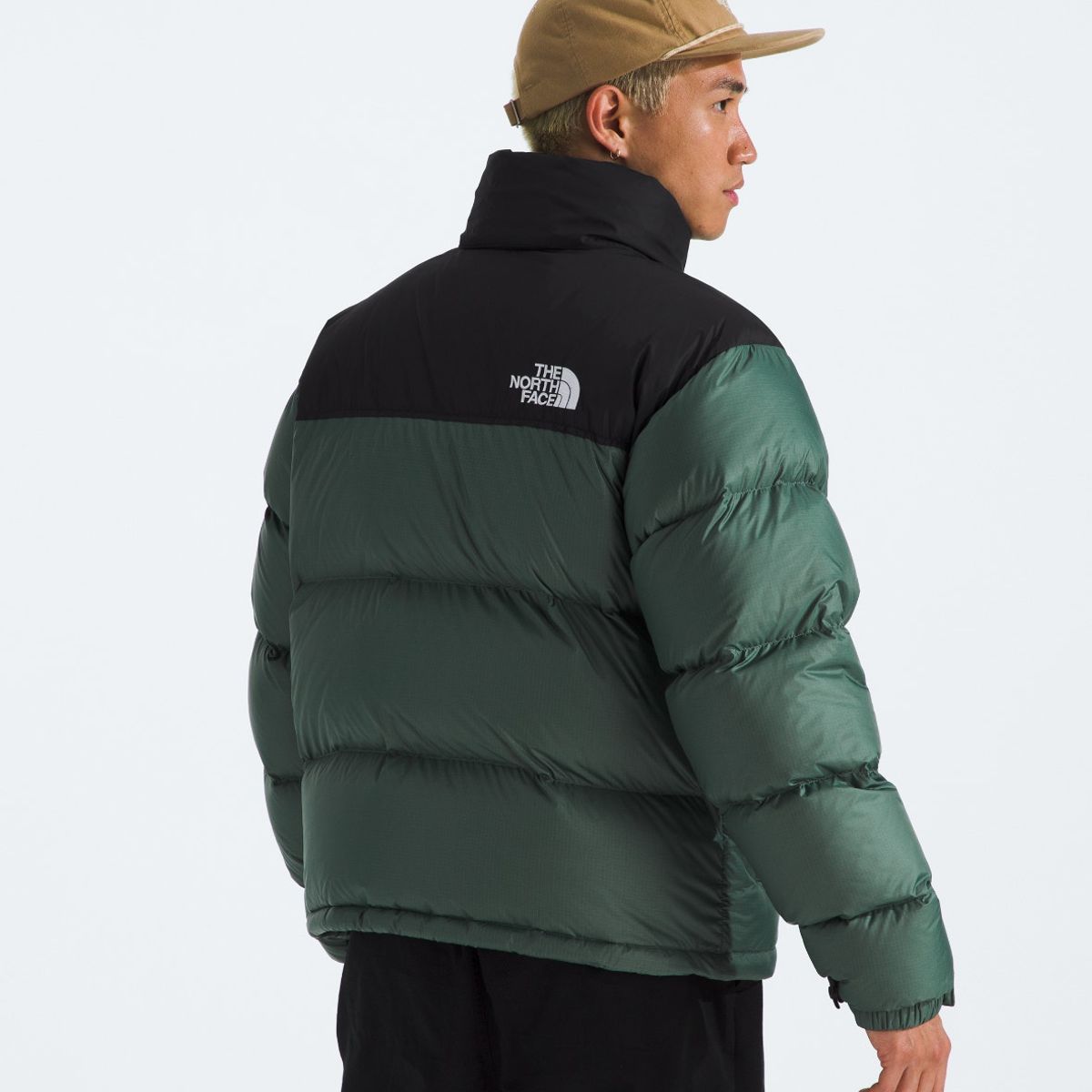 THE NORTH FACE - Chaqueta De Pluma 1996 Retro Nuptse Hombre Verde Oscuro