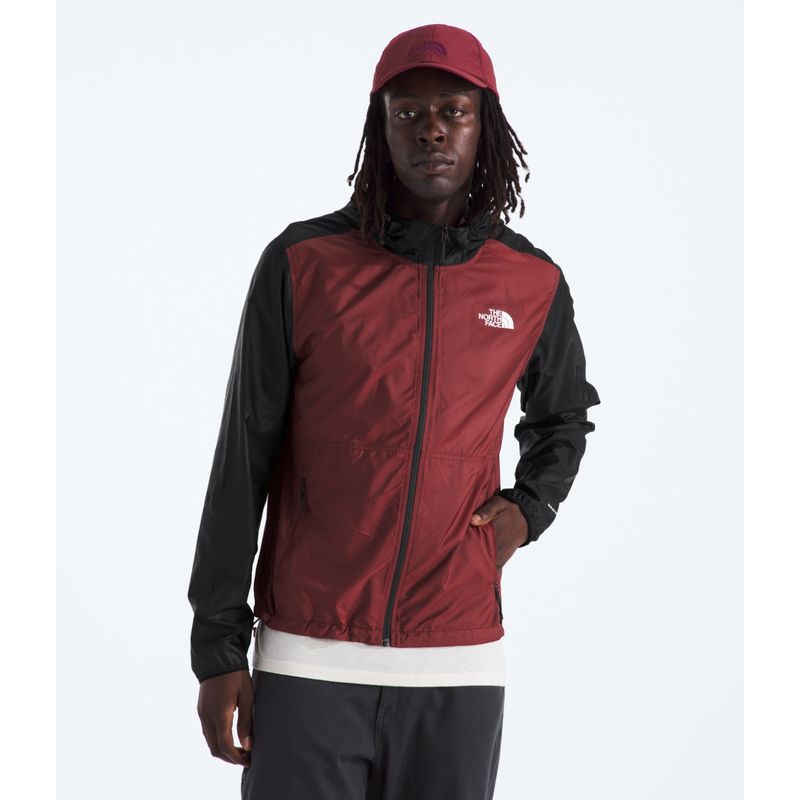 THE NORTH FACE - Chaqueta Cortaviento Cyclone Wind Hombre Burdeo