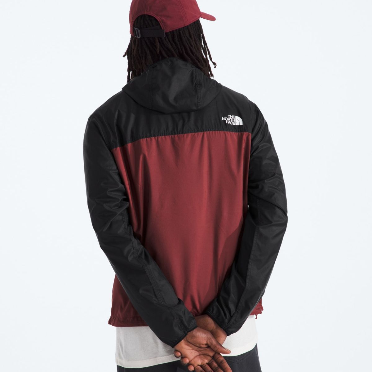 THE NORTH FACE - Chaqueta Cortaviento Cyclone Wind Hombre Burdeo