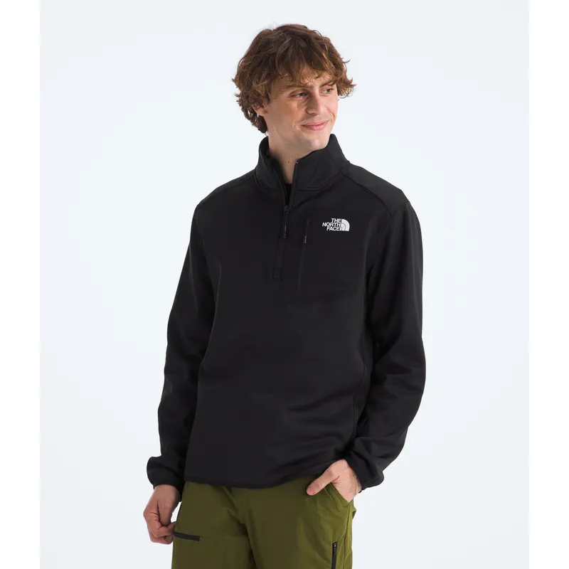 THE NORTH FACE - Polar Crest ¼ Zip Hombre Negro