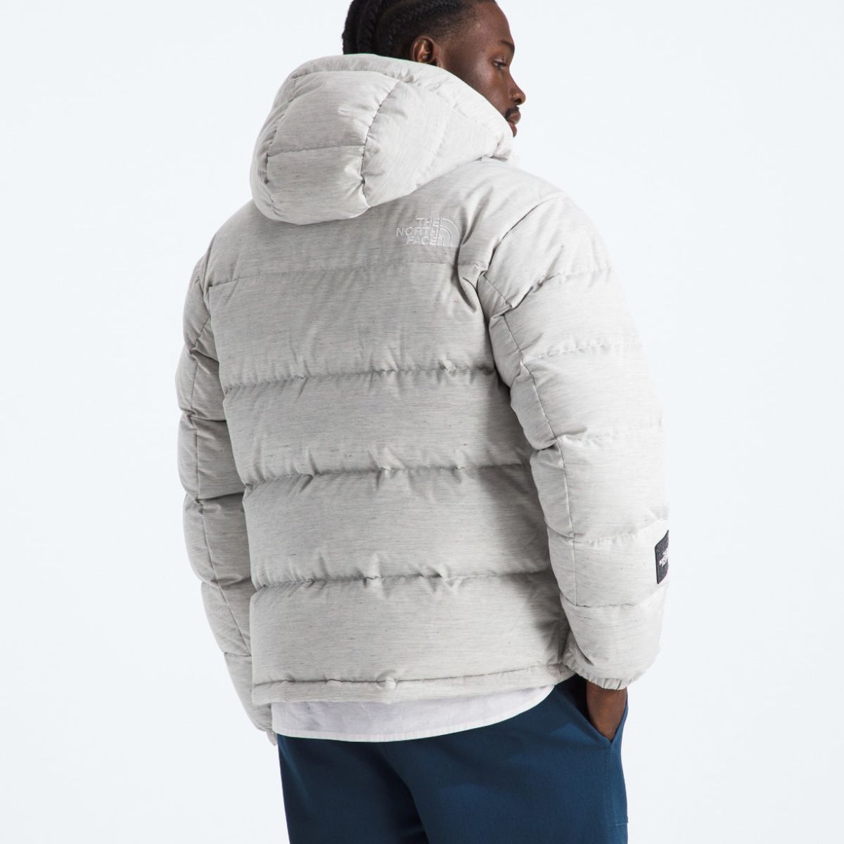 THE NORTH FACE - Chaqueta De Pluma Regrind Himalayan Hombre Gris