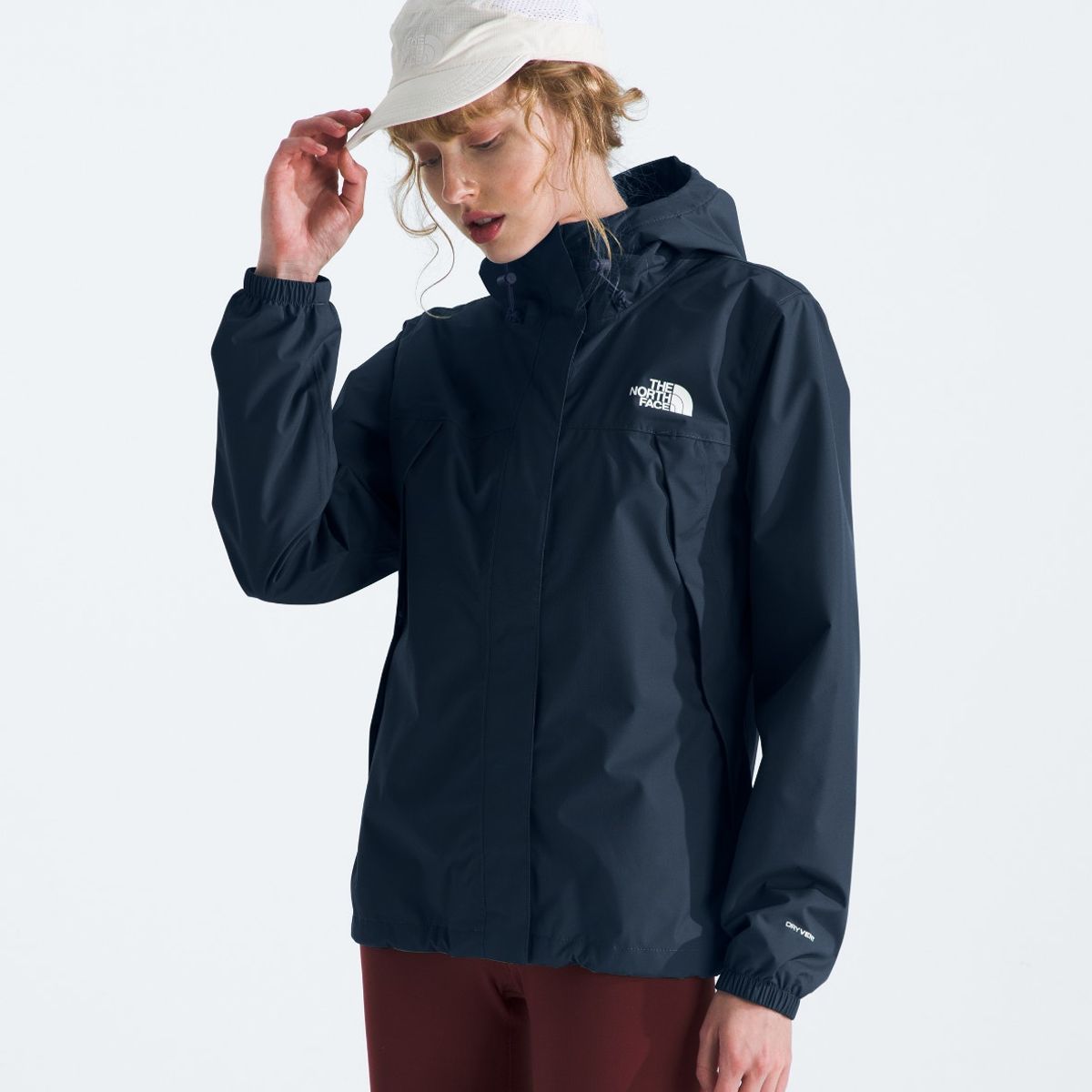 THE NORTH FACE - Chaqueta Impermeable Antora Mujer Azul Marino