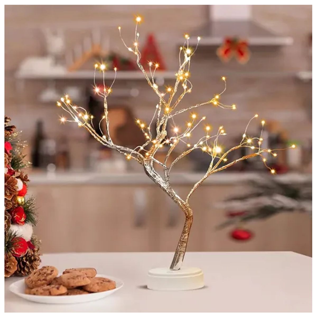 CARIBEE - Lampara Bonsai arbol para decoración Hogar