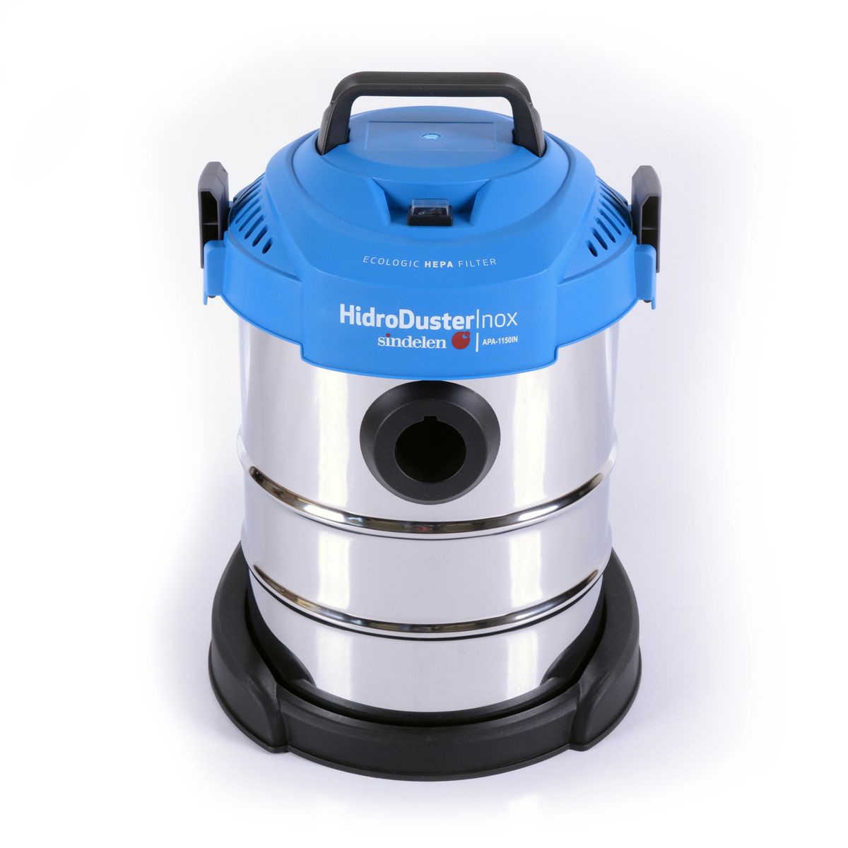 SINDELEN - Aspiradora de Polvo y Agua Inox 12 Litros APA-1150IN