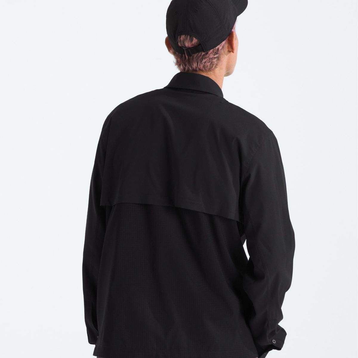 THE NORTH FACE - Camisa Lightrange Hombre Negro