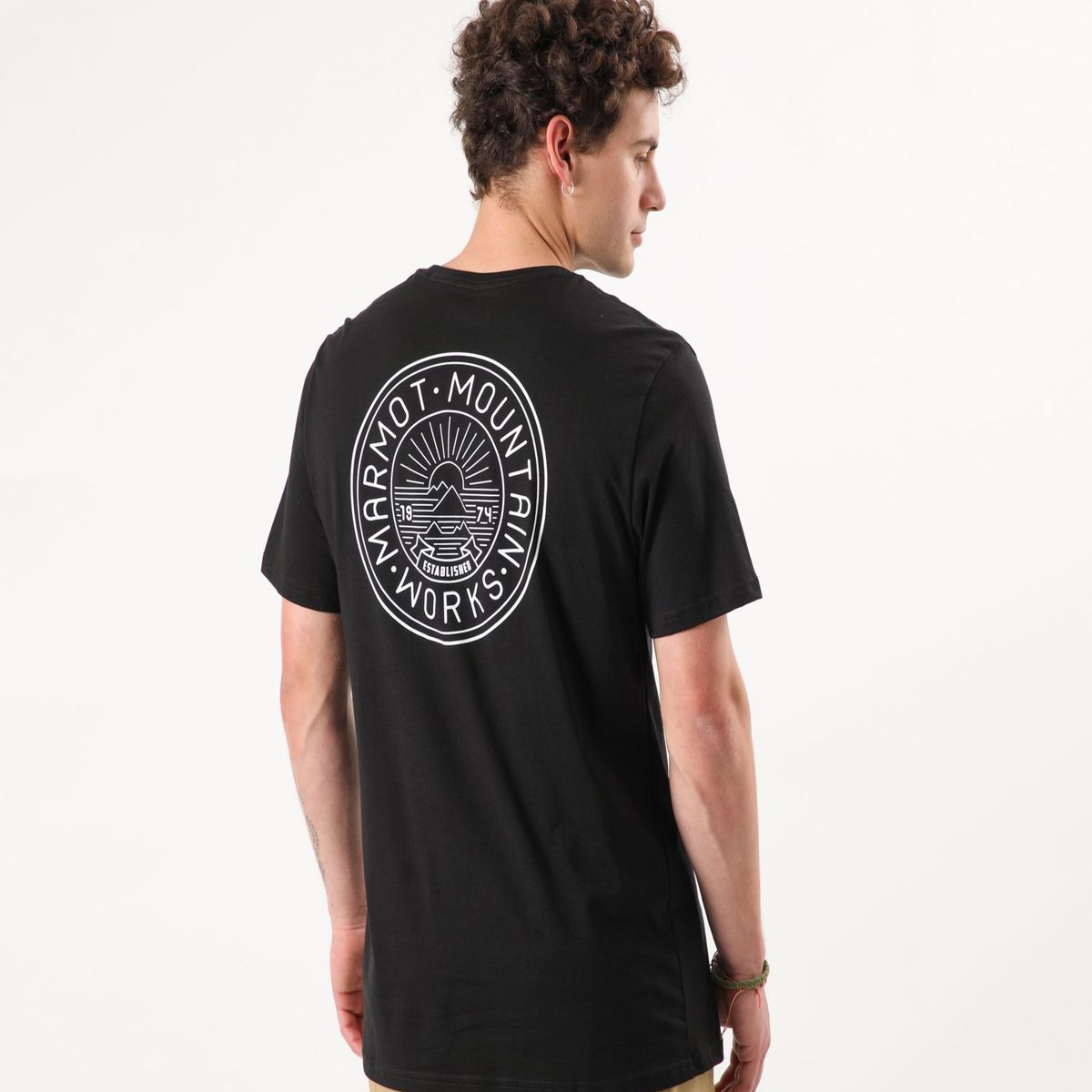 MARMOT - Polera Hombre Marmot Mountain Works Circle Tee