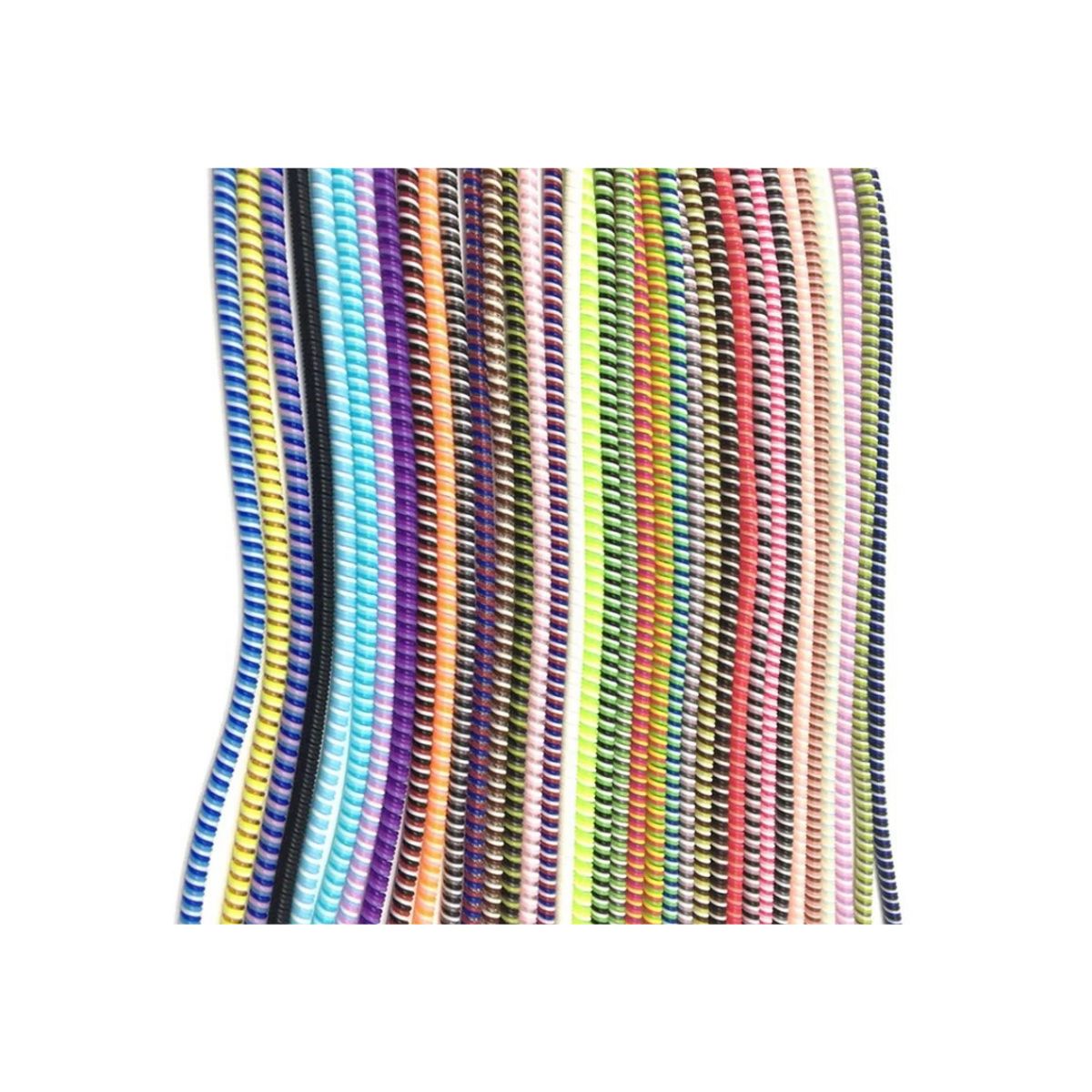 GENERICO - Protectores De Cable Tricolor 140CM - Col 6