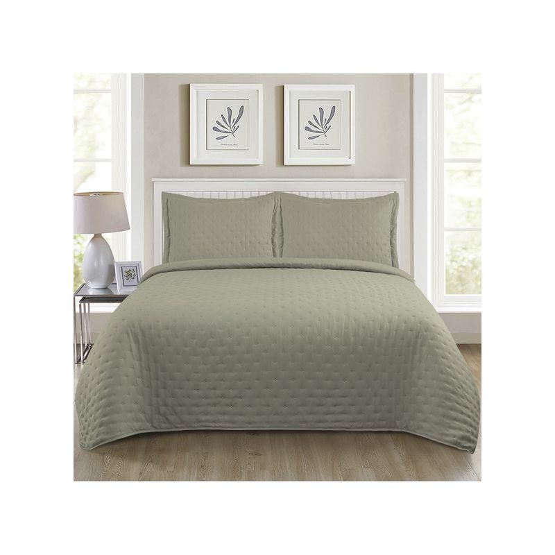 ILLUSIONS - Quilt Roma 3.0 Plazas Olivo