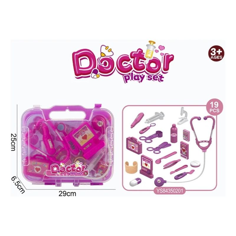GENERICO - Set Doctor Juguete Maleta Juego De Roles Niños